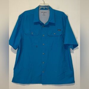 Eddie Bauer Teal Short Sleeve Shirt